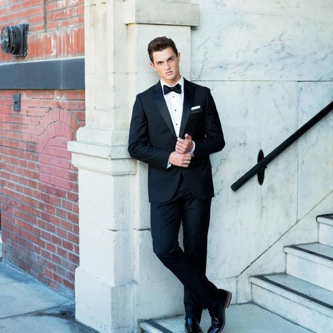 30 Ideas to Style Black Bow Tie - The Outstanding Detail