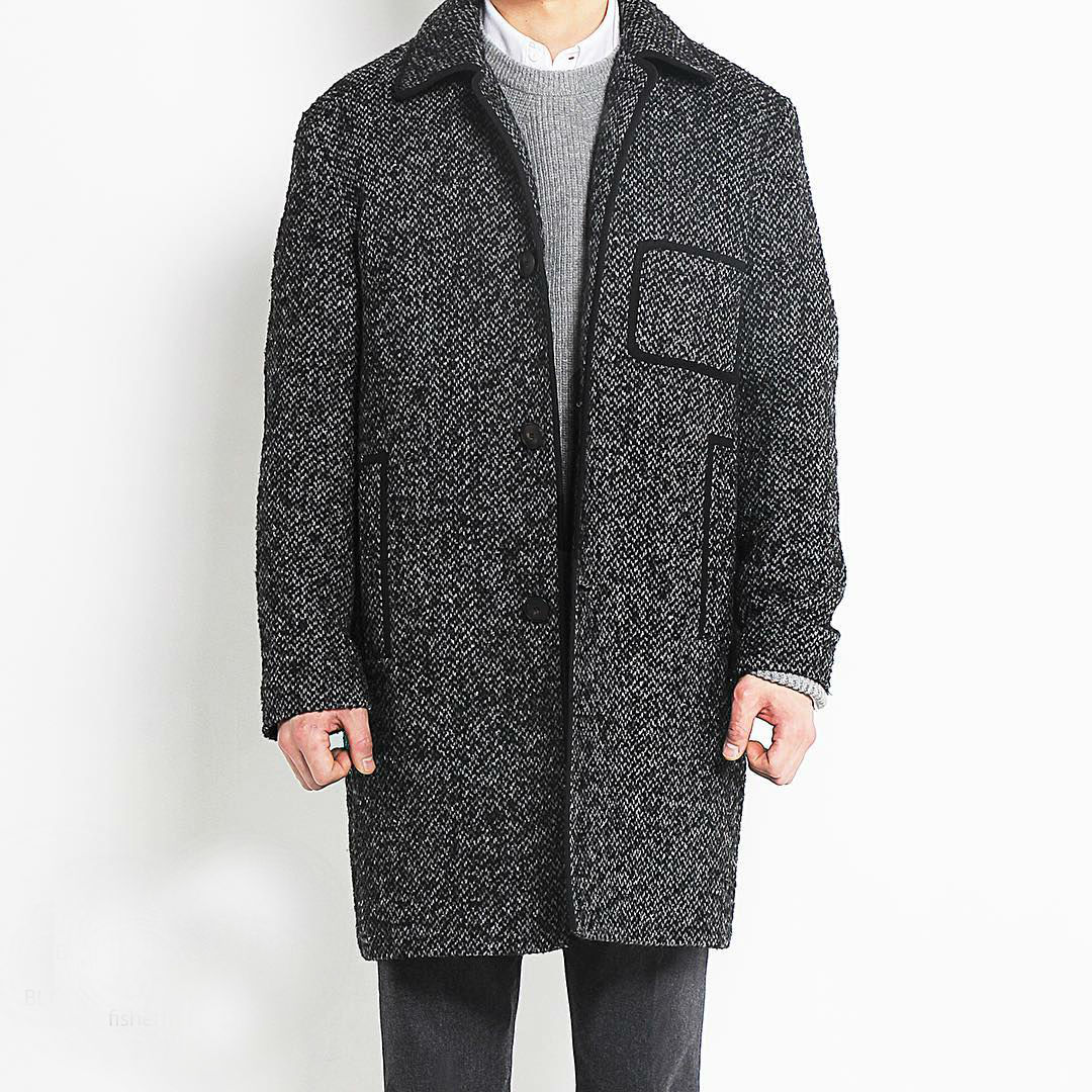 4 Grey Long Coat & Grey Trousers - StyleMann