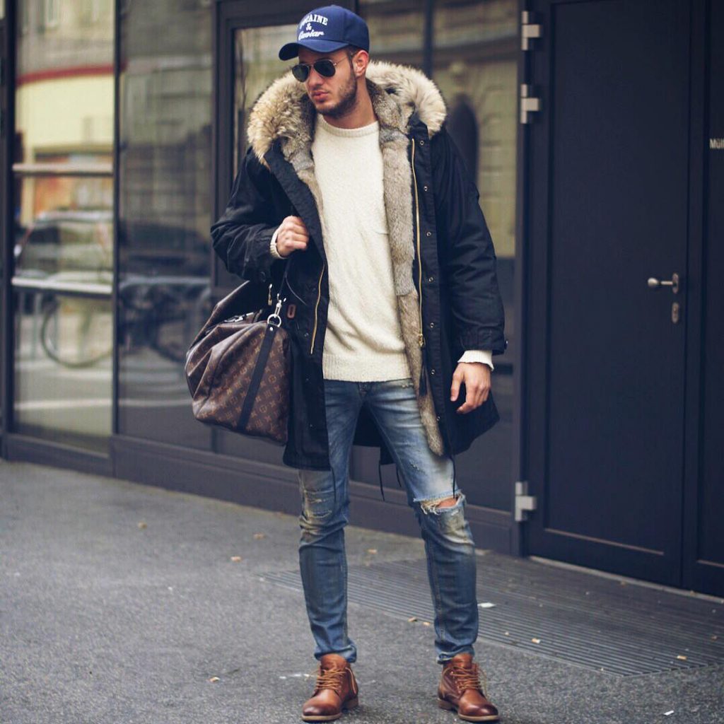 25 Great Ways To Style Parka Coats-Comfortable And Stylish Winter Look