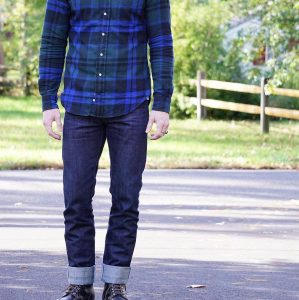 5 Blue Flannel Outfit