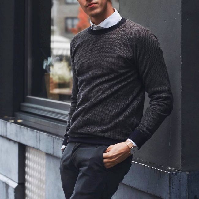 8-grey-sweater-and-black-trousers