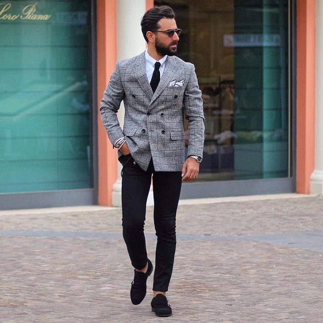 25 Ways to Style Black Blazer and Grey Pants  Trendy Upgrades for 2018