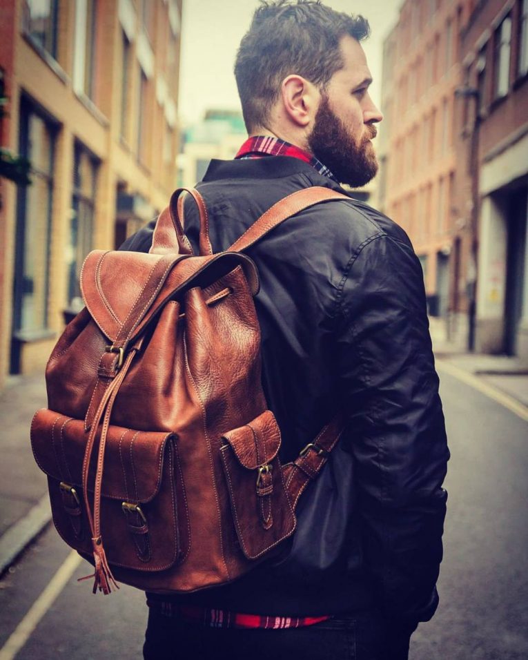 Leather Backpack 30
