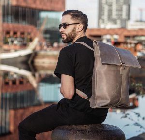 Leather Backpack 41