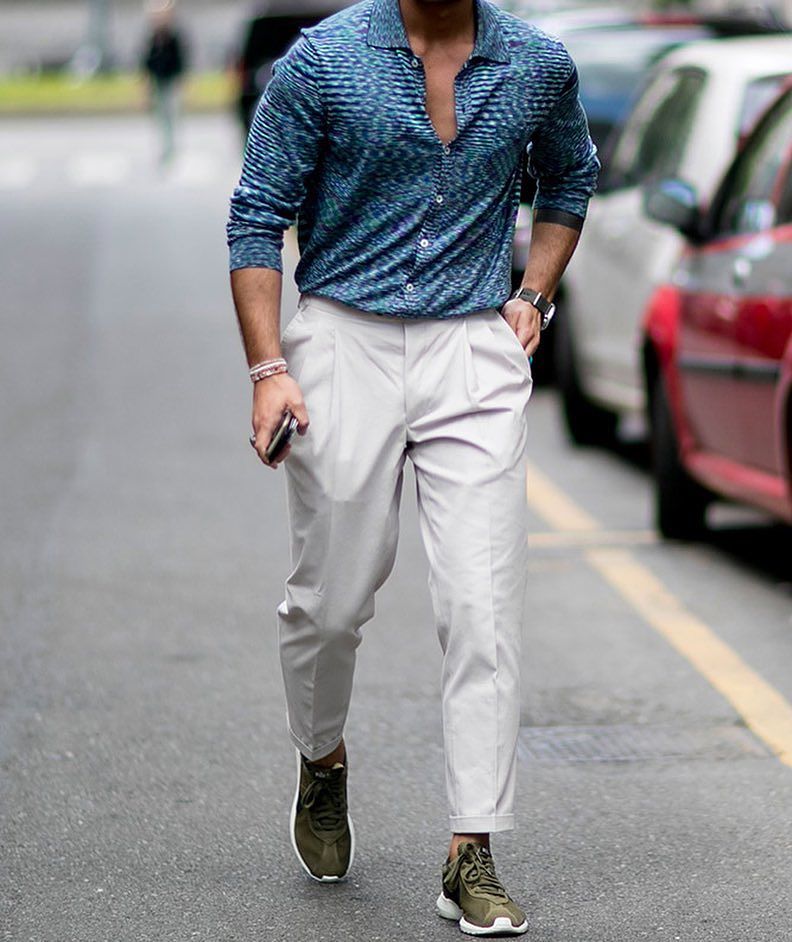 40 Ways to Style White Pants for Men - Trendy Styling for Neat Men