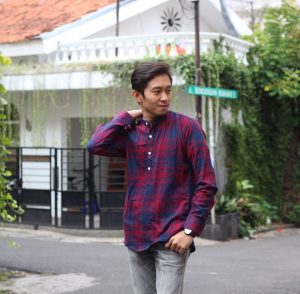 11 Casual Flannel with Gray Pants