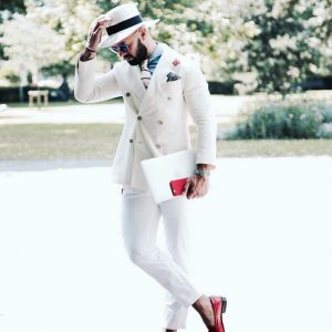 11 Classic White Suit Up