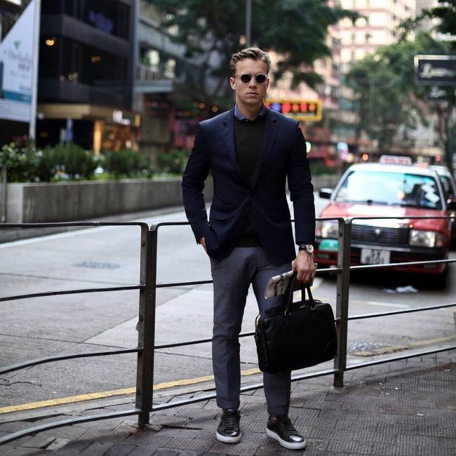 How to Wear a Black Blazer Mens Style Guide  The Trend Spotter