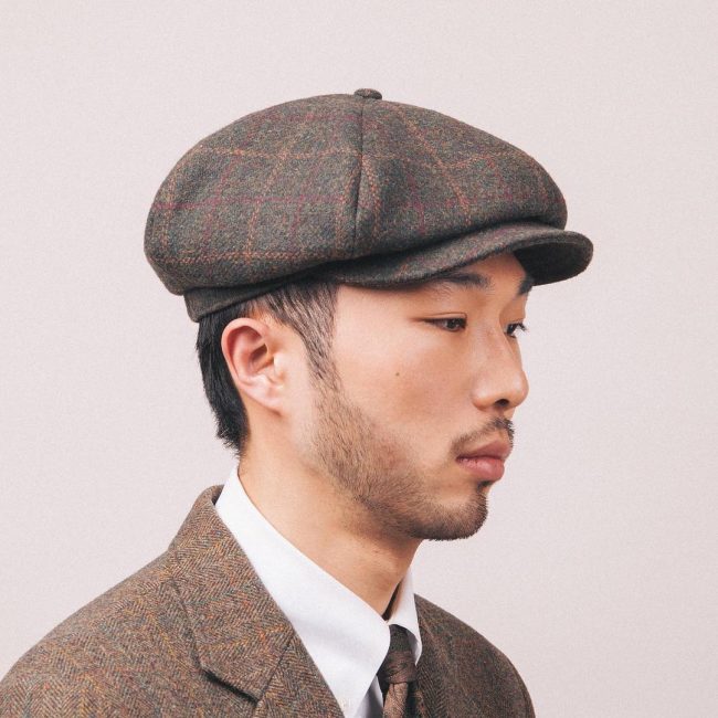 18 Checked Tweed Hat and Jacket