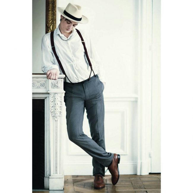 2 Classic Look with Suspenders