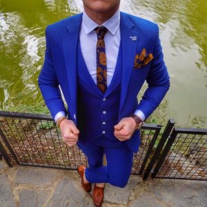 20 Royal Blue Designer Vest