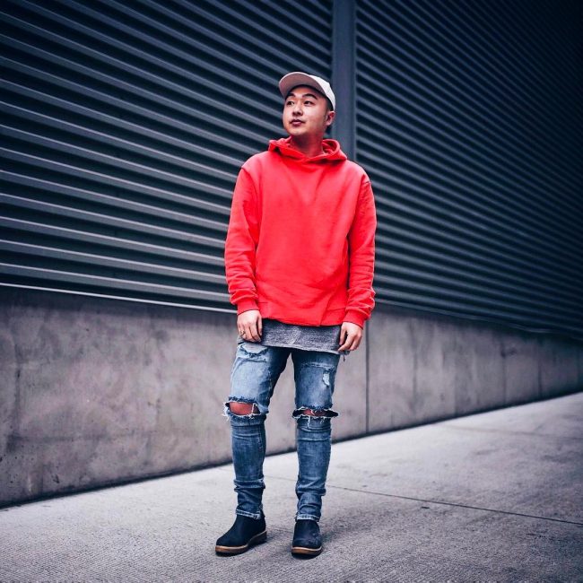 25 Stunning Ways to Wear The Red Hoodie - Colorful and Exquisite