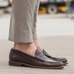 23 Check Trousers With Loafers