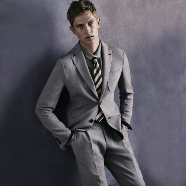 25 Grey Summer Suit Up