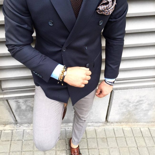 Classy Grey Blazer Outfit Ideas for Men  Grey Blazer Combination   TiptopGents