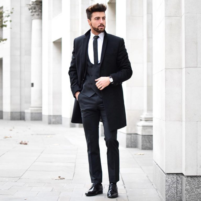 25 Great Ways To Style Black Vest - For A Superb Official Or Casual Look