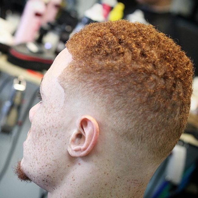 9 Natural Texture with Low Skin Fade