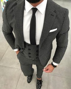 Black and White Suit 9