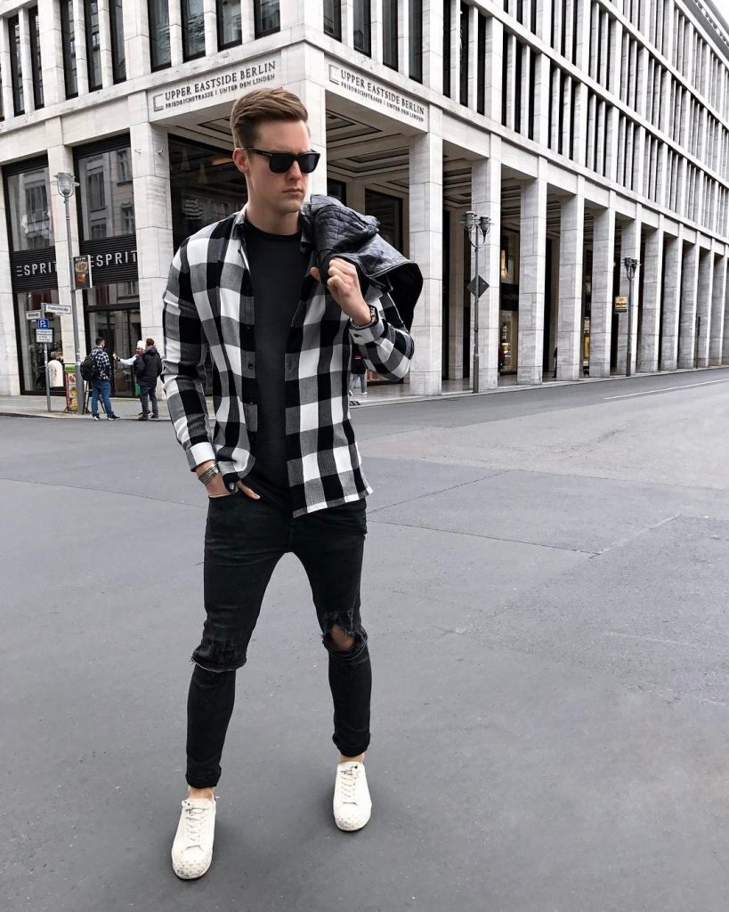 45 Splendid Ways to Style the Plaid Shirt - The Trendsetting Attire