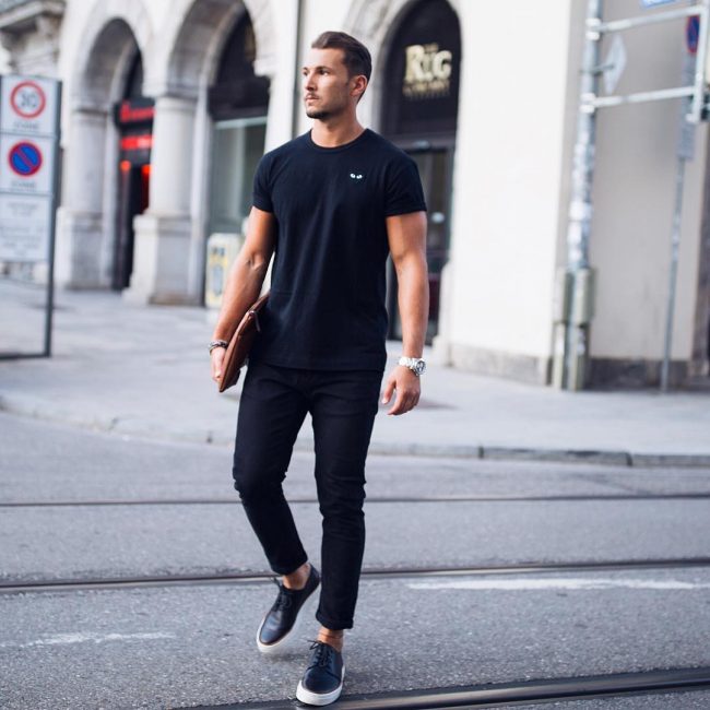2 All-Black Casual Outfit