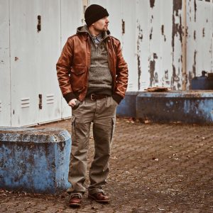 21 Red-Brown Rugged Casual Boots