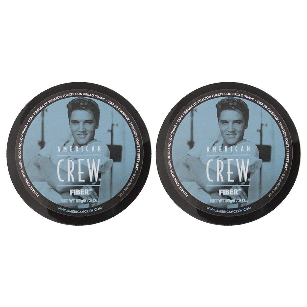 American Crew Fiber Pliable Molding Creme for Men, 3 Ounce Jars (Pack of 2)