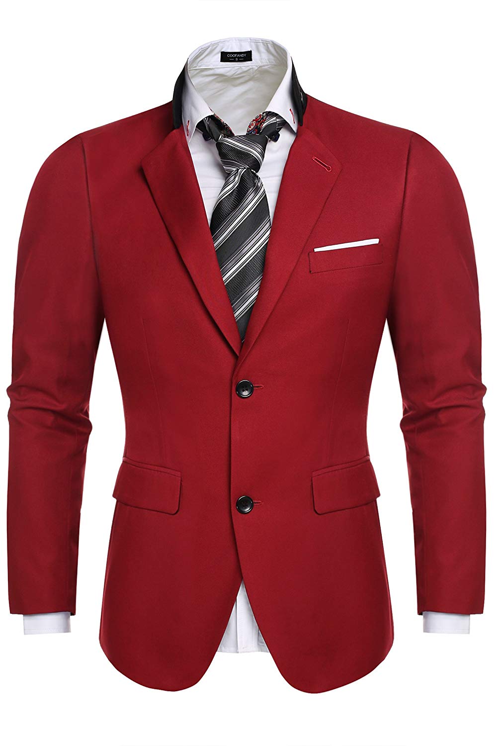COOFANDY Men's Casual Dress Suit Slim Fit Stylish Blazer Coats Jackets