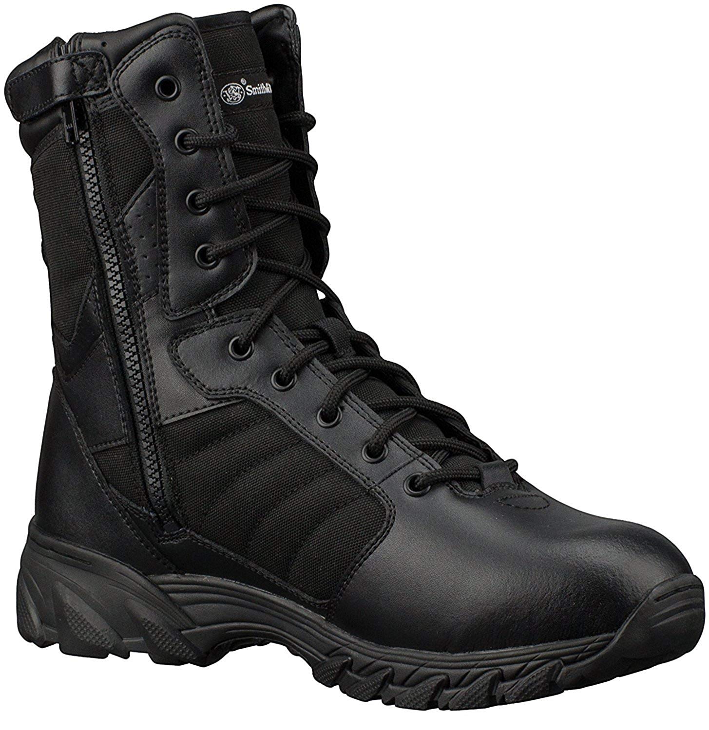 Smith & Wesson Footwear Men's Breach 2.0 Tactical Side Zip Boots - 8