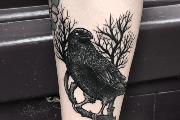 80 Beautiful Raven Tattoo Designs – Select Yours Today