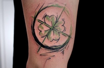 60 Amazing Four Leaf Clover Tattoo Designs for Men – Catch Up Your Luck